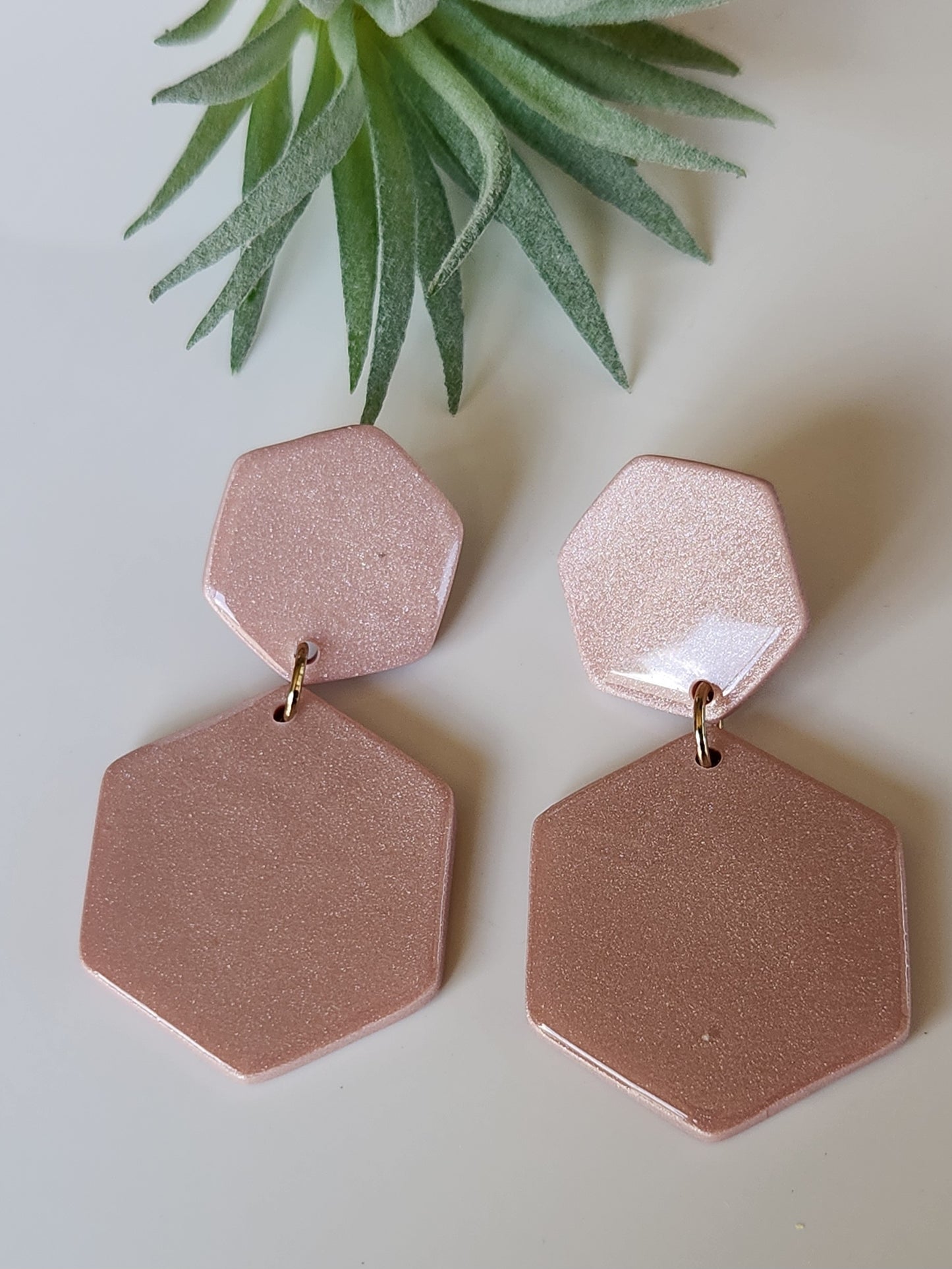 Blush Clay Earrings