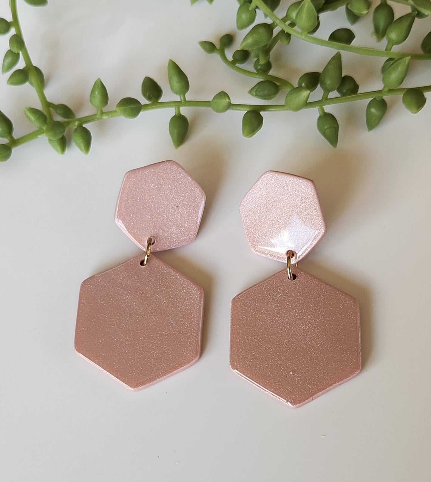 Blush Clay Earrings